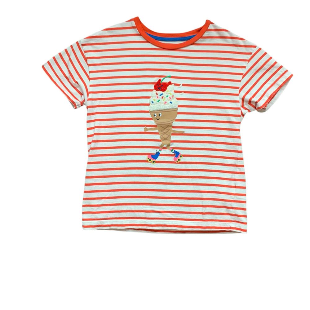 Mini Boden Boucle Skateboarding Ice Cream Tee 9/10